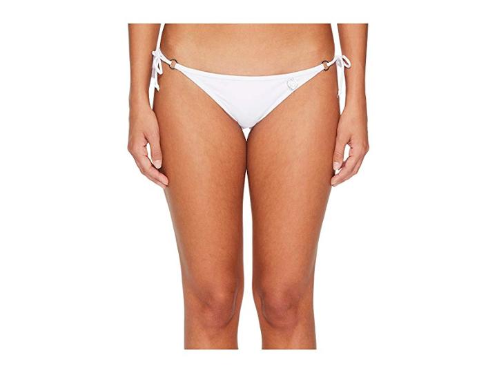 Body Glove Smoothies Brasilia Tie Side Bottom (white) Women's Swimwear
