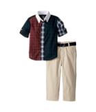 Ralph Lauren Baby Shirt, Pants Belt Set (infant) (navy Multi) Boy's Active Sets