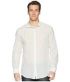 John Varvatos Collection Slim Fit Shirt W523u1 (white) Men's Long Sleeve Button Up