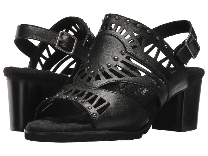 Walking Cradles Nanda (black Leather) Women's  Shoes