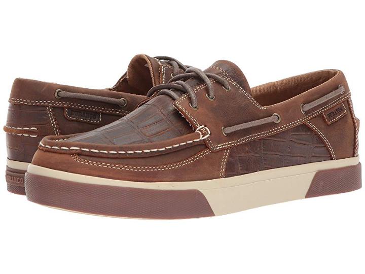 Durango Music City Boat Moc (gator Emboss/grand Ole Brown) Cowboy Boots