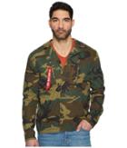 Alpha Industries F-2 French Field Coat (woodland Camo) Men's Coat