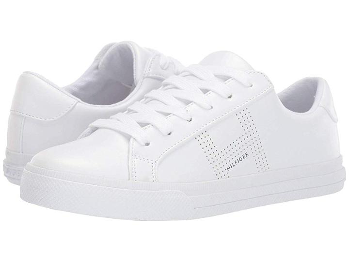 Tommy Hilfiger Aydea (white) Women's Lace Up Casual Shoes