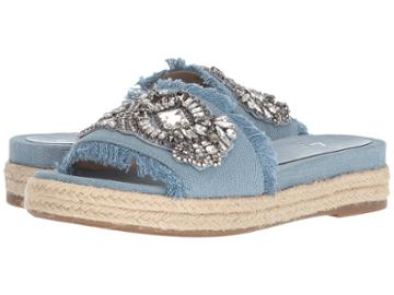 Marc Fisher Ltd Jelly 2 (medium Blue Fabric) Women's Shoes