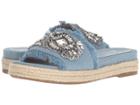 Marc Fisher Ltd Jelly 2 (medium Blue Fabric) Women's Shoes