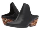 Volatile Chicas (black Leopard) Women's Clog/mule Shoes