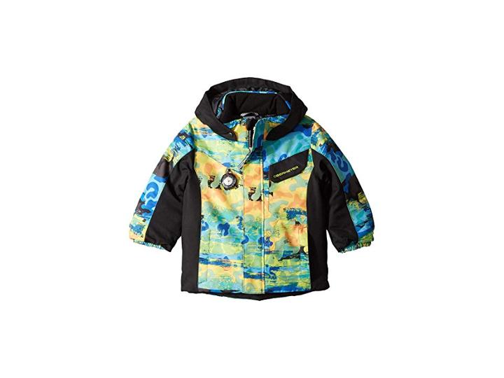 Obermeyer Kids Galactic Jacket (toddler/little Kids/big Kids) (land/sea Camo) Boy's Coat