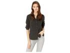 Blank Nyc Black Shirt In Break Free (break Free) Women's Clothing