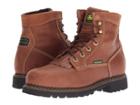 John Deere 6 Waterproof Logger Steel Toe (chestnut) Men's Work Boots