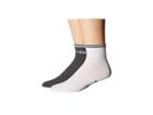 Lacoste Ped Sock W/ Lacoste Word At Ankle (pitch/white) Men's Crew Cut Socks Shoes