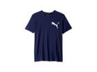 Puma Big Logo Tee (peacoat) Men's T Shirt