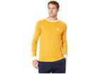 Adidas Skateboarding Clima 2.0 Long Sleeve Tee (tactile Yellow/white) Men's Long Sleeve Pullover