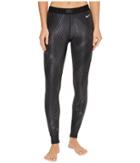 Nike Golf Printed Tights (anthracite/black/flat Silver) Women's Casual Pants