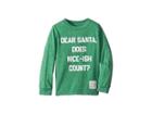 The Original Retro Brand Kids Does Nice Ish Count Long Sleeve Mocktwist Tee (toddler) (mocktwist Sprite) Boy's T Shirt