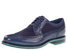 Cole Haan - Cooper Square Wingtip (navy/navy Wool