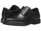 Rockport Charles Road Plain Toe Oxford (black Leather) Men's Lace Up Casual Shoes