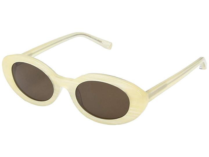 Elizabeth And James Mckinley (sunshine Horn/brown Mono Lens) Fashion Sunglasses