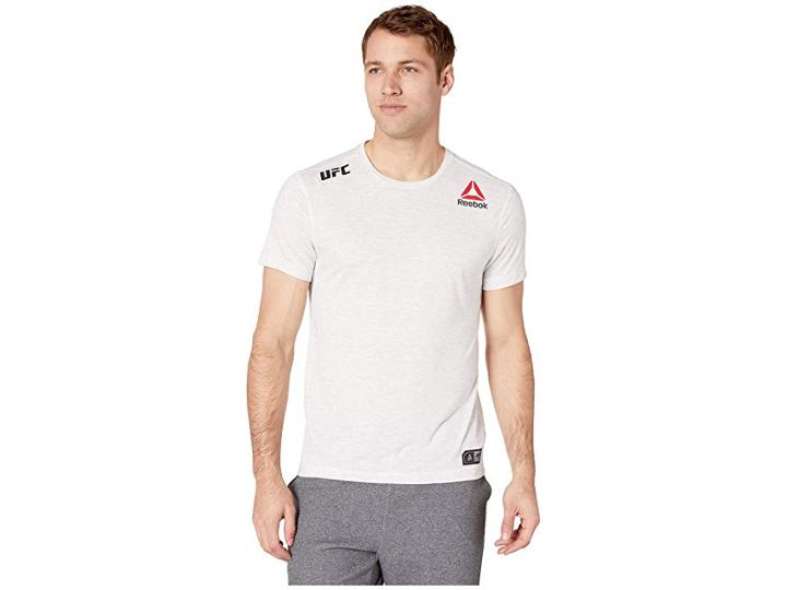 Reebok Ufc Blank Jersey (chalk) Men's Clothing