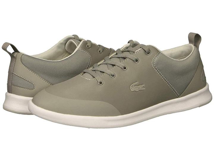 Lacoste Avenir 418 1 (grey/white) Women's Shoes