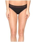 Tommy Bahama Mesh Solids Hipster Bikini Bottom (black) Women's Swimwear