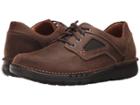 Clarks Unnature Time (dark Brown Leather) Men's Lace Up Casual Shoes