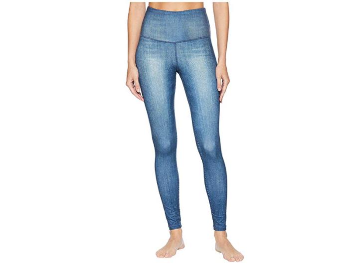 The North Face Indigo High-rise Tights (tnf Dark Indigo Texture) Women's Casual Pants