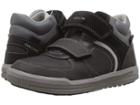 Geox Kids Arzach Boy 10 (little Kid/big Kid) (black/dark Grey) Boy's Shoes