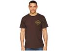 Toad&co Pint Half Full Short Sleeve Tee (bark) Men's T Shirt