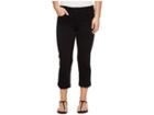 Nydj Petite Petite Capris W/ Released Hem In Black (black) Women's Jeans