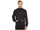 Carhartt Force Extremes Mock Neck 1/2 Zip Sweatshirt (black) Men's Sweatshirt