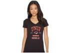 Champion College Unlv Rebels University V-neck Tee (black) Women's T Shirt