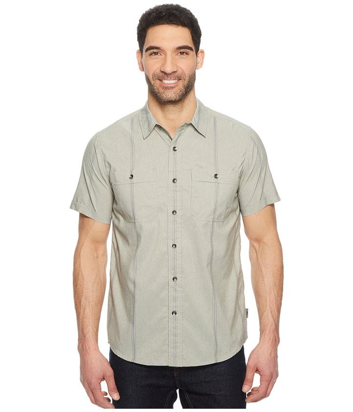 Royal Robbins Vista Dry Short Sleeve Shirt (fiddlehead) Men's Short Sleeve Button Up