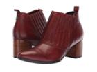 Ecco Shape 45 Block Ankle Boot (fired Brick Calf Leather) Women's  Boots
