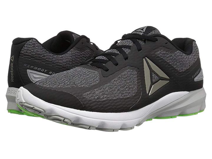 Reebok Harmony Road 2 (black/ash Grey/skull Grey/solar Green) Men's Shoes