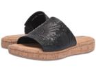 Born Fish Lake (black Embossed) Women's Shoes