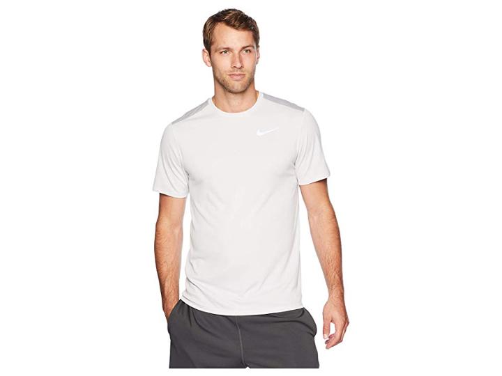 Nike Run Top Short Sleeve (vast Grey/atmosphere Grey) Men's Clothing