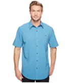 Marmot Windshear Short Sleeve (slate Blue) Men's Short Sleeve Button Up