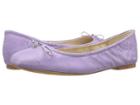 Sam Edelman Felicia (lavender Silk Dupioni) Women's Flat Shoes
