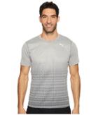 Puma Graphic Short Sleeve Tee (medium Gray Heather) Men's T Shirt