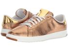 Cole Haan Grandpro Tennis (ruggine Glitter Metallic/cole Haan Gold/optic White) Women's Lace Up Casual Shoes