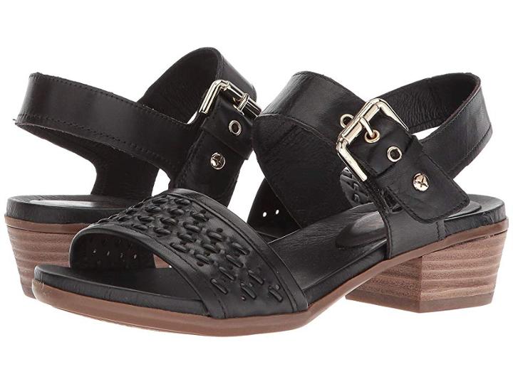 Pikolinos Formentera W9s-1647 (black) Women's Hook And Loop Shoes