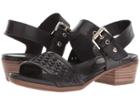 Pikolinos Formentera W9s-1647 (black) Women's Hook And Loop Shoes
