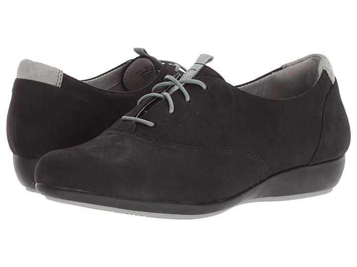 Dansko Kimi (black Milled Nubuck) Women's  Shoes