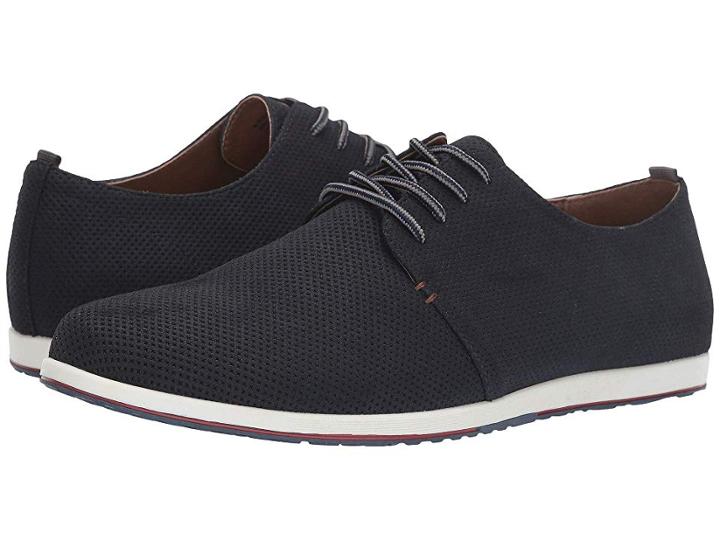 Madden By Steve Madden Bokk 6 (navy Suede Pu) Men's Shoes