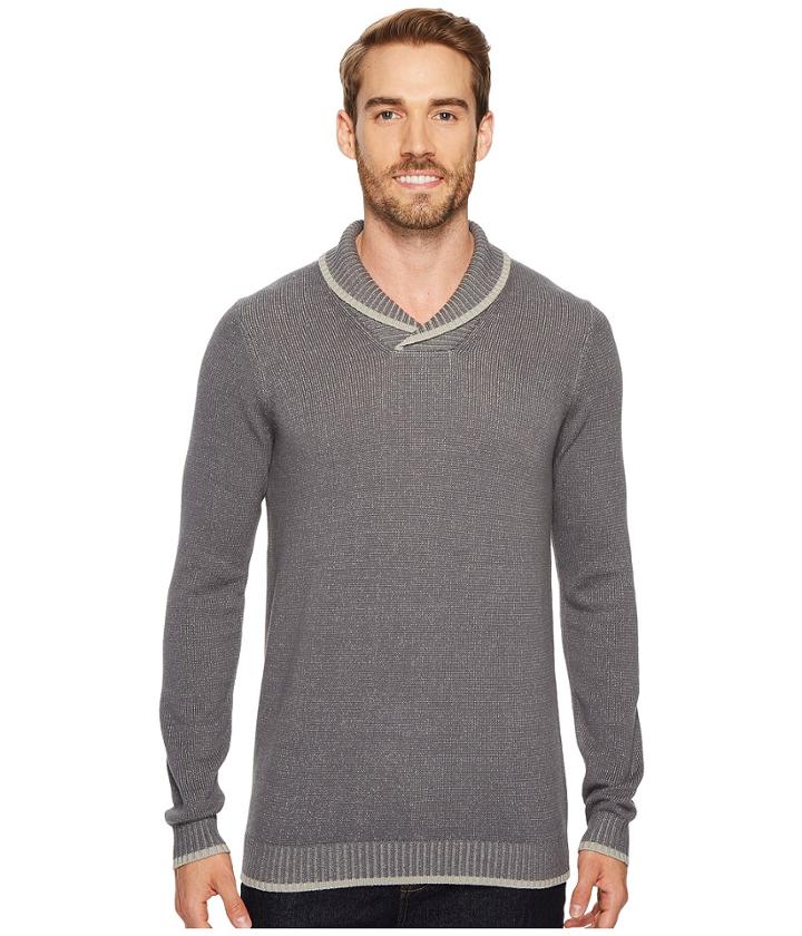 Ecoths Barrett Sweater (castlerock) Men's Sweater