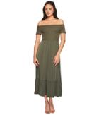 Michael Michael Kors Smock Bodice Dress (ivy) Women's Dress