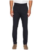 Perry Ellis Portfolio Very Slim Fit Solid Tech Pants (dark Sapphire) Men's Dress Pants