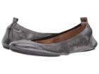 Yosi Samra Samara (pewter Textured Metallic Leather) Women's Flat Shoes