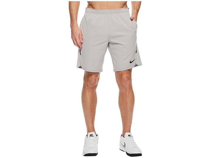 Nike Court Flex Ace 9 Tennis Short (atmosphere Grey/black/black) Men's Shorts