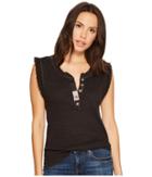 Free People Last Stop Tank Top (black) Women's Sleeveless